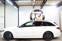 AMG Cクラス C43ｽﾃｰｼｮﾝﾜｺﾞﾝ 4MATIC ﾚｰﾀﾞｰｾｰﾌﾃｨPKG　中期 ｷｰﾚｽｺﾞｰ 黒本革 ﾊﾟﾉﾗﾏSR ﾍｯﾄﾞｱｯﾌﾟD HDDﾅﾋﾞTV BT音楽 ﾌﾞﾙﾒｽﾀｰ ﾊﾞｯｸｶﾒﾗ PTS LEDﾗｲﾄ 自動Rｹﾞｰﾄ ﾌｯﾄﾄﾗﾝｸOP AMG専用装備&ﾁｭｰﾆﾝｸﾞ 9AT　2年保証