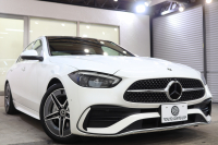 メルセデスベンツ Cクラス C220d AVG AMGﾗｲﾝ ﾚｻﾞｰｴｸｽｸﾙｰｼﾌﾞﾍﾞｰｼｯｸ&ﾚｰﾀﾞｰｾｰﾌﾃｨPKG　ISG搭載 ｷｰﾚｽｺﾞｰ 黒本革 ﾊﾟﾉﾗﾏSR ﾍｯﾄﾞｱｯﾌﾟD MBUXﾅﾋﾞTV&ARﾅﾋﾞ ｽﾏﾎ連携 360ｶﾒﾗ PTS LEDﾗｲﾄ 自動ﾄﾗﾝｸ AMGｴｱﾛ&18AW Rｱｸｽﾙｽﾃｱﾘﾝｸﾞ 9AT　2年保証