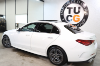 メルセデスベンツ Cクラス C220d AVG AMGﾗｲﾝ ﾚｻﾞｰｴｸｽｸﾙｰｼﾌﾞﾍﾞｰｼｯｸ&ﾚｰﾀﾞｰｾｰﾌﾃｨPKG　ISG搭載 ｷｰﾚｽｺﾞｰ 黒本革 ﾊﾟﾉﾗﾏSR ﾍｯﾄﾞｱｯﾌﾟD MBUXﾅﾋﾞTV&ARﾅﾋﾞ ｽﾏﾎ連携 360ｶﾒﾗ PTS LEDﾗｲﾄ 自動ﾄﾗﾝｸ AMGｴｱﾛ&18AW Rｱｸｽﾙｽﾃｱﾘﾝｸﾞ 9AT　2年保証