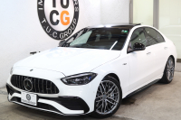 AMG Cクラス C43 4MATIC ﾚｰﾀﾞｰｾｰﾌﾃｨPKG　BSG搭載 ｷｰﾚｽｺﾞｰ 黒本革 ﾍﾞﾝﾁﾚｰﾀｰ ﾊﾟﾉﾗﾏSR ﾍｯﾄﾞｱｯﾌﾟD MBUXﾅﾋﾞTV&ARﾅﾋﾞ ｽﾏﾎ連携 ﾌﾞﾙﾒｽﾀｰ 360ｶﾒﾗ PTS LEDﾗｲﾄ 自動ﾄﾗﾝｸ AMG専用装備&ﾁｭｰﾆﾝｸﾞ Rｱｸｽﾙｽﾃｱﾘﾝｸﾞ 9AT　2年保証