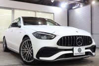 AMG Cクラス C43 4MATIC ﾚｰﾀﾞｰｾｰﾌﾃｨPKG　BSG搭載 ｷｰﾚｽｺﾞｰ 黒本革 ﾍﾞﾝﾁﾚｰﾀｰ ﾊﾟﾉﾗﾏSR ﾍｯﾄﾞｱｯﾌﾟD MBUXﾅﾋﾞTV&ARﾅﾋﾞ ｽﾏﾎ連携 ﾌﾞﾙﾒｽﾀｰ 360ｶﾒﾗ PTS LEDﾗｲﾄ 自動ﾄﾗﾝｸ AMG専用装備&ﾁｭｰﾆﾝｸﾞ Rｱｸｽﾙｽﾃｱﾘﾝｸﾞ 9AT　2年保証
