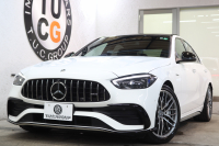 AMG Cクラス C43 4MATIC ﾚｰﾀﾞｰｾｰﾌﾃｨPKG　BSG搭載 ｷｰﾚｽｺﾞｰ 黒本革 ﾍﾞﾝﾁﾚｰﾀｰ ﾊﾟﾉﾗﾏSR ﾍｯﾄﾞｱｯﾌﾟD MBUXﾅﾋﾞTV&ARﾅﾋﾞ ｽﾏﾎ連携 ﾌﾞﾙﾒｽﾀｰ 360ｶﾒﾗ PTS LEDﾗｲﾄ 自動ﾄﾗﾝｸ AMG専用装備&ﾁｭｰﾆﾝｸﾞ Rｱｸｽﾙｽﾃｱﾘﾝｸﾞ 9AT　2年保証