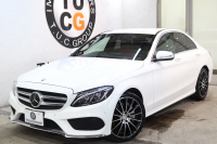 メルセデスベンツ Cクラス C250ｽﾎﾟｰﾂ ﾚｻﾞｰｴｸｽｸﾙｰｼﾌﾞ&ﾚｰﾀﾞｰｾｰﾌﾃｨPKG　ｷｰﾚｽｺﾞｰ 赤本革 ﾍｯﾄﾞｱｯﾌﾟD HDDﾅﾋﾞTV BT音楽 ﾌﾞﾙﾒｽﾀｰ ﾊﾞｯｸｶﾒﾗ PTS LEDﾗｲﾄ 自動ﾄﾗﾝｸ ﾊﾝｽﾞﾌﾘｰA AMGｴｱﾛ&19AW ｴｱｻｽ 7AT　2年保証