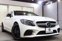 AMG Cクラス C43 4MATIC ｸｰﾍﾟ ﾚｰﾀﾞｰｾｰﾌﾃｨPKG　後期 ｷｰﾚｽｺﾞｰ 黒本革 ﾍｯﾄﾞｱｯﾌﾟD HDDﾅﾋﾞTV ｽﾏﾎ連携 ﾌﾞﾙﾒｽﾀｰ ﾊﾞｯｸｶﾒﾗ PTS LEDﾗｲﾄ 自動ﾄﾗﾝｸ ﾊﾝｽﾞﾌﾘｰA AMG専用装備&ﾁｭｰﾆﾝｸﾞﾀﾞｲﾅﾐｯｸS 9AT　2年保証
