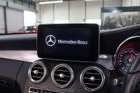 メルセデスベンツ Cクラス C180ｶﾌﾞﾘｵﾚ ｽﾎﾟｰﾂ ﾚｻﾞｰｴｸｽｸﾙｰｼﾌﾞ&ﾚｰﾀﾞｰｾｰﾌﾃｨPKG　ｷｰﾚｽｺﾞｰ 黒本革 ｴｱｽｶｰﾌ ﾍｯﾄﾞｱｯﾌﾟD HDDﾅﾋﾞTV BT音楽 ﾊﾞｯｸｶﾒﾗ PTS LEDﾗｲﾄ AMGｴｱﾛ&19AW ﾀﾞｲﾅﾐｯｸS 黒幌 9AT　2年保証