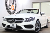 メルセデスベンツ Cクラス C180ｶﾌﾞﾘｵﾚ ｽﾎﾟｰﾂ ﾚｻﾞｰｴｸｽｸﾙｰｼﾌﾞ&ﾚｰﾀﾞｰｾｰﾌﾃｨPKG　ｷｰﾚｽｺﾞｰ 黒本革 ｴｱｽｶｰﾌ ﾍｯﾄﾞｱｯﾌﾟD HDDﾅﾋﾞTV BT音楽 ﾊﾞｯｸｶﾒﾗ PTS LEDﾗｲﾄ AMGｴｱﾛ&19AW ﾀﾞｲﾅﾐｯｸS 黒幌 9AT　2年保証