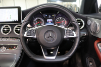 AMG Cクラス C43 4MATIC ｶﾌﾞﾘｵﾚ ﾚｰﾀﾞｰｾｰﾌﾃｨPKG　ｷｰﾚｽｺﾞｰ 赤本革 ｴｱｽｶｰﾌ ﾍｯﾄﾞｱｯﾌﾟD HDDﾅﾋﾞTV BT音楽 ﾌﾞﾙﾒｽﾀｰ ﾊﾞｯｸｶﾒﾗ PTS LEDﾗｲﾄ AMG専用装備&ﾁｭｰﾆﾝｸﾞﾀﾞｲﾅﾐｯｸS 赤幌 9AT　2年保証