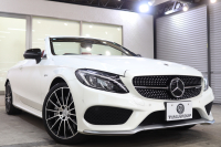 AMG Cクラス C43 4MATIC ｶﾌﾞﾘｵﾚ ﾚｰﾀﾞｰｾｰﾌﾃｨPKG　ｷｰﾚｽｺﾞｰ 赤本革 ｴｱｽｶｰﾌ ﾍｯﾄﾞｱｯﾌﾟD HDDﾅﾋﾞTV BT音楽 ﾌﾞﾙﾒｽﾀｰ ﾊﾞｯｸｶﾒﾗ PTS LEDﾗｲﾄ AMG専用装備&ﾁｭｰﾆﾝｸﾞﾀﾞｲﾅﾐｯｸS 赤幌 9AT　2年保証