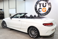 メルセデスベンツ Cクラス C180ｶﾌﾞﾘｵﾚ ｽﾎﾟｰﾂ ﾚｻﾞｰｴｸｽｸﾙｰｼﾌﾞ&ﾚｰﾀﾞｰｾｰﾌﾃｨPKG　ｷｰﾚｽｺﾞｰ 黒本革 ｴｱｽｶｰﾌ HDDﾅﾋﾞTV&ｷｬﾝｾﾗｰ BT音楽 ﾊﾞｯｸｶﾒﾗ PTS LEDﾗｲﾄ AMGｴｱﾛ&19AW 黒幌 9AT　2年保証