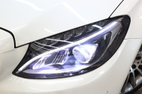 メルセデスベンツ Cクラス C180ｶﾌﾞﾘｵﾚ ｽﾎﾟｰﾂ ﾚｻﾞｰｴｸｽｸﾙｰｼﾌﾞ&ﾚｰﾀﾞｰｾｰﾌﾃｨPKG　ｷｰﾚｽｺﾞｰ 黒本革 ｴｱｽｶｰﾌ HDDﾅﾋﾞTV&ｷｬﾝｾﾗｰ BT音楽 ﾊﾞｯｸｶﾒﾗ PTS LEDﾗｲﾄ AMGｴｱﾛ&19AW 黒幌 9AT　2年保証