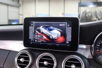 メルセデスベンツ Cクラス C180ｶﾌﾞﾘｵﾚ ｽﾎﾟｰﾂ ﾚｻﾞｰｴｸｽｸﾙｰｼﾌﾞ&ﾚｰﾀﾞｰｾｰﾌﾃｨPKG　ｷｰﾚｽｺﾞｰ 黒本革 ｴｱｽｶｰﾌ HDDﾅﾋﾞTV&ｷｬﾝｾﾗｰ BT音楽 ﾊﾞｯｸｶﾒﾗ PTS LEDﾗｲﾄ AMGｴｱﾛ&19AW 黒幌 9AT　2年保証