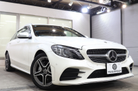 メルセデスベンツ Cクラス C200ｽﾃｰｼｮﾝﾜｺﾞﾝ AVG AMGﾗｲﾝ ﾚｰﾀﾞｰｾｰﾌﾃｨPKG　BSG搭載 後期 ｷｰﾚｽｺﾞｰ 黒革 HDDﾅﾋﾞTV ｽﾏﾎ連携 ﾊﾞｯｸｶﾒﾗ PTS LEDﾗｲﾄ 自動Rｹﾞｰﾄ AMGｴｱﾛ&18AW ｴｱｻｽ ﾀﾞｲﾅﾐｯｸS 9AT　2年保証