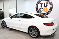 メルセデスベンツ Cクラス C180ｸｰﾍﾟ ｽﾎﾟｰﾂ ﾚｰﾀﾞｰｾｰﾌﾃｨPKG　ｷｰﾚｽｺﾞｰ 黒革 HDDﾅﾋﾞTV BT音楽 ﾊﾞｯｸｶﾒﾗ PTS LEDﾗｲﾄ AMGｴｱﾛ&18AW ﾀﾞｲﾅﾐｯｸS 9AT　2年保証