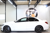 AMG Cクラス C43 4MATIC ｴｸｽｸﾙｰｼﾌﾞ&ﾚｰﾀﾞｰｾｰﾌﾃｨPKG　ｷｰﾚｽｺﾞｰ 黒本革 ﾍｯﾄﾞｱｯﾌﾟD HDDﾅﾋﾞTV BT音楽 ﾌﾞﾙﾒｽﾀｰ ﾊﾞｯｸｶﾒﾗ PTS LEDﾗｲﾄ 自動ﾄﾗﾝｸ ﾊﾝｽﾞﾌﾘｰA AMG専用装備&ﾁｭｰﾆﾝｸﾞﾀﾞｲﾅﾐｯｸS 9AT　2年保証