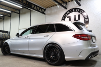 AMG Cクラス C63ｽﾃｰｼｮﾝﾜｺﾞﾝ ﾚｰﾀﾞｰｾｰﾌﾃｨPKG　ｷｰﾚｽｺﾞｰ 黒本革 ﾊﾟﾉﾗﾏSR HDDﾅﾋﾞTV BT音楽 ﾊﾞｯｸｶﾒﾗ PTS LEDﾗｲﾄ 自動Rｹﾞｰﾄ ﾊﾝｽﾞﾌﾘｰA AMG専用装備&ﾁｭｰﾆﾝｸﾞﾀﾞｲﾅﾐｯｸS H&Rﾀﾞｳﾝﾀﾞｽ 7AT　2年保証