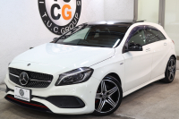 メルセデスベンツ Aクラス A250 ｼｭﾎﾟﾙﾄ 4MATIC ﾚｰﾀﾞｰｾｰﾌﾃｨPKG　後期 ｷｰﾚｽｺﾞｰ ﾚｻﾞｰDINAMICAｼｰﾄ ﾊﾟﾉﾗﾏSR HDDﾅﾋﾞTV ｽﾏﾎ連携 ﾊﾞｯｸｶﾒﾗ PTS LEDﾗｲﾄ AMGｴｱﾛ&18AW SPORT専用ﾁｭｰﾆﾝｸﾞ 7AT　2年保証