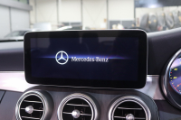 メルセデスベンツ Cクラス C180ｶﾌﾞﾘｵﾚ ｽﾎﾟｰﾂ ﾚｻﾞｰｴｸｽｸﾙｰｼﾌﾞ&ﾚｰﾀﾞｰｾｰﾌﾃｨPKG　後期 MEｺﾈｸﾄ ｷｰﾚｽｺﾞｰ 黒本革 ｴｱｽｶｰﾌ ﾍｯﾄﾞｱｯﾌﾟD HDDﾅﾋﾞTV&ｷｬﾝｾﾗｰ ｽﾏﾎ連携 ﾊﾞｯｸｶﾒﾗ PTS LEDﾗｲﾄ AMGｴｱﾛ&19AW ｴｱｻｽ ﾀﾞｲﾅﾐｯｸS 9AT　2年保証