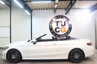 メルセデスベンツ Cクラス C180ｶﾌﾞﾘｵﾚ ｽﾎﾟｰﾂ ﾚｻﾞｰｴｸｽｸﾙｰｼﾌﾞ&ﾚｰﾀﾞｰｾｰﾌﾃｨPKG　後期 MEｺﾈｸﾄ ｷｰﾚｽｺﾞｰ 黒本革 ｴｱｽｶｰﾌ ﾍｯﾄﾞｱｯﾌﾟD HDDﾅﾋﾞTV&ｷｬﾝｾﾗｰ ｽﾏﾎ連携 ﾊﾞｯｸｶﾒﾗ PTS LEDﾗｲﾄ AMGｴｱﾛ&19AW ｴｱｻｽ ﾀﾞｲﾅﾐｯｸS 9AT　2年保証