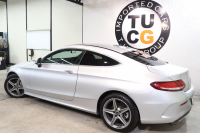 メルセデスベンツ Cクラス C180ｸｰﾍﾟ ｽﾎﾟｰﾂ ﾚｰﾀﾞｰｾｰﾌﾃｨPKG　1ｵｰﾅｰ ｷｰﾚｽｺﾞｰ 黒革 HDDﾅﾋﾞTV BT音楽 ﾊﾞｯｸｶﾒﾗ PTS LEDﾗｲﾄ AMGｴｱﾛ&18AW ﾀﾞｲﾅﾐｯｸS 9AT　2年保証