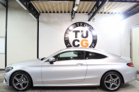 メルセデスベンツ Cクラス C180ｸｰﾍﾟ ｽﾎﾟｰﾂ ﾚｰﾀﾞｰｾｰﾌﾃｨPKG　1ｵｰﾅｰ ｷｰﾚｽｺﾞｰ 黒革 HDDﾅﾋﾞTV BT音楽 ﾊﾞｯｸｶﾒﾗ PTS LEDﾗｲﾄ AMGｴｱﾛ&18AW ﾀﾞｲﾅﾐｯｸS 9AT　2年保証