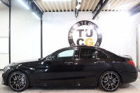 AMG Cクラス C43 4MATIC ｴｸｽｸﾙｰｼﾌﾞ&ﾚｰﾀﾞｰｾｰﾌﾃｨPKG　中期 1ｵｰﾅｰ ｷｰﾚｽｺﾞｰ 赤本革 ﾊﾟﾉﾗﾏSR ﾍｯﾄﾞｱｯﾌﾟD HDDﾅﾋﾞTV BT音楽 ﾊﾞｯｸｶﾒﾗ PTS LEDﾗｲﾄ 自動ﾄﾗﾝｸ ﾊﾝｽﾞﾌﾘｰA AMG専用装備&ﾁｭｰﾆﾝｸﾞﾀﾞｲﾅﾐｯｸS 9AT　2年保証