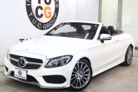 メルセデスベンツ Cクラス C180ｶﾌﾞﾘｵﾚ ｽﾎﾟｰﾂ ﾚｻﾞｰｴｸｽｸﾙｰｼﾌﾞ&ﾚｰﾀﾞｰｾｰﾌﾃｨPKG　ｷｰﾚｽｺﾞｰ 黒本革 ｴｱｽｶｰﾌ HDDﾅﾋﾞTV BT音楽 ﾊﾞｯｸｶﾒﾗ PTS LEDﾗｲﾄ AMGｴｱﾛ&19AW ﾀﾞｲﾅﾐｯｸS 黒幌 9AT　2年保証