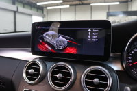 メルセデスベンツ Cクラス C200 AVG AMGﾗｲﾝ ﾚｰﾀﾞｰｾｰﾌﾃｨPKG　BSG搭載 後期 ｷｰﾚｽｺﾞｰ 黒革 HDDﾅﾋﾞTV ｽﾏﾎ連携 ﾊﾞｯｸｶﾒﾗ PTS LEDﾗｲﾄ AMGｴｱﾛ&18AW ﾀﾞｲﾅﾐｯｸS ｴｱｻｽ 9AT　2年保証