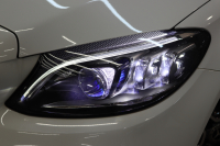 メルセデスベンツ Cクラス C200 ﾛｰﾚｳｽｴﾃﾞｨｼｮﾝ ﾚｻﾞｰｴｸｽｸﾙｰｼﾌﾞ&ﾚｰﾀﾞｰｾｰﾌﾃｨPKG　特別仕様車 BSG搭載 後期 ｷｰﾚｽｺﾞｰ 黒本革 ﾍｯﾄﾞｱｯﾌﾟD HDDﾅﾋﾞTV ｽﾏﾎ連携 ﾌﾞﾙﾒｽﾀｰ 360ｶﾒﾗ PTS LEDﾗｲﾄ 自動ﾄﾗﾝｸ ﾊﾝｽﾞﾌﾘｰA AMGｴｱﾛ&18AW ｴｱｻｽ 9AT　2年保証