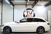 メルセデスベンツ Cクラス C200ｽﾃｰｼｮﾝﾜｺﾞﾝ ｽﾎﾟｰﾂ 本革仕様 ﾚｰﾀﾞｰｾｰﾌﾃｨPKG　ｷｰﾚｽｺﾞｰ 黒本革 ﾍｯﾄﾞｱｯﾌﾟD HDDﾅﾋﾞTV&ｷｬﾝｾﾗｰ BT音楽 ﾊﾞｯｸｶﾒﾗ PTS LEDﾗｲﾄ 自動Rｹﾞｰﾄ ﾊﾝｽﾞﾌﾘｰA AMGｴｱﾛ&18AW ｴｱｻｽ 7AT　2年保証