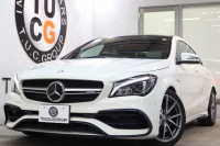 AMG CLAクラス CLA45 4MATIC ﾚｰﾀﾞｰｾｰﾌﾃｨPKG　後期 ｷｰﾚｽｺﾞｰ 黒本革 ｼｰﾄﾋｰﾀｰ ﾊﾟﾉﾗﾏSR HDDﾅﾋﾞTV ｽﾏﾎ連携 ﾊﾞｯｸｶﾒﾗ PTS LEDﾍｯﾄﾞﾗｲﾄ AMGﾗｲﾄﾞｺﾝﾄﾛｰﾙｻｽ ﾀﾞｲﾅﾐｯｸｾﾚｸﾄ　2年保証