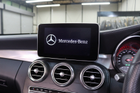 メルセデスベンツ Cクラス C180ｶﾌﾞﾘｵﾚ ｽﾎﾟｰﾂ ﾚｻﾞｰｴｸｽｸﾙｰｼﾌﾞ&ﾚｰﾀﾞｰｾｰﾌﾃｨPKG　1ｵｰﾅｰ ｷｰﾚｽｺﾞｰ 赤本革 ｴｱｽｶｰﾌ HDDﾅﾋﾞTV BT音楽 ﾍｯﾄﾞｱｯﾌﾟD ﾊﾞｯｸｶﾒﾗ PTS LEDﾗｲﾄ AMGｴｱﾛ&19AW ﾀﾞｲﾅﾐｯｸS 赤幌 9AT　2年保証