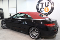 メルセデスベンツ Cクラス C180ｶﾌﾞﾘｵﾚ ｽﾎﾟｰﾂ ﾚｻﾞｰｴｸｽｸﾙｰｼﾌﾞ&ﾚｰﾀﾞｰｾｰﾌﾃｨPKG　1ｵｰﾅｰ ｷｰﾚｽｺﾞｰ 赤本革 ｴｱｽｶｰﾌ HDDﾅﾋﾞTV BT音楽 ﾍｯﾄﾞｱｯﾌﾟD ﾊﾞｯｸｶﾒﾗ PTS LEDﾗｲﾄ AMGｴｱﾛ&19AW ﾀﾞｲﾅﾐｯｸS 赤幌 9AT　2年保証