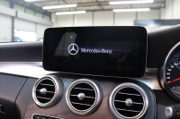 メルセデスベンツ Cクラス C220d AVG AMGﾗｲﾝ ﾚｰﾀﾞｰｾｰﾌﾃｨPKG　後期 ｷｰﾚｽｺﾞｰ 黒革 HDDﾅﾋﾞTV ｽﾏﾎ連携 ﾊﾞｯｸｶﾒﾗ PTS LEDﾗｲﾄ AMGｴｱﾛ&18AW ﾀﾞｲﾅﾐｯｸS ｴｱｻｽ 9AT　2年保証