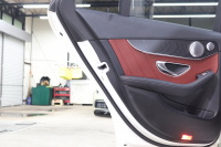 メルセデスベンツ Cクラス C200ｽﾃｰｼｮﾝﾜｺﾞﾝ AVG AMGﾗｲﾝ ﾚｻﾞｰｴｸｽｸﾙｰｼﾌﾞ&ﾚｰﾀﾞｰｾｰﾌﾃｨPKG　BSG搭載 後期 ｷｰﾚｽｺﾞｰ 赤本革 ﾊﾟﾉﾗﾏSR ﾍｯﾄﾞｱｯﾌﾟD HDDﾅﾋﾞTV ｽﾏﾎ連携 ﾌﾞﾙﾒｽﾀｰ ﾊﾞｯｸｶﾒﾗ PTS LEDﾗｲﾄ 自動Rｹﾞｰﾄ ﾊﾝｽﾞﾌﾘｰA AMGｴｱﾛ&18AW ｴｱｻｽ 9AT　2年保証