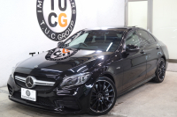 AMG Cクラス C43 4MATIC ﾚｰﾀﾞｰｾｰﾌﾃｨPKG　後期 ｷｰﾚｽｺﾞｰ 黒本革 ﾊﾟﾉﾗﾏSR ﾍｯﾄﾞｱｯﾌﾟD HDDﾅﾋﾞTV ｽﾏﾎ連携 ﾌﾞﾙﾒｽﾀｰ ﾊﾞｯｸｶﾒﾗ PTS LEDﾗｲﾄ 自動ﾄﾗﾝｸ ﾊﾝｽﾞﾌﾘｰA AMG専用装備&ﾁｭｰﾆﾝｸﾞﾀﾞｲﾅﾐｯｸS 9AT　2年保証