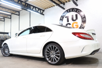 メルセデスベンツ CLS CLS220d AMGﾗｲﾝ ﾚｰﾀﾞｰｾｰﾌﾃｨPKG　後期 ｷｰﾚｽｺﾞｰ 黒本革 ｻﾝﾙｰﾌ HDDﾅﾋﾞTV&ｷｬﾝｾﾗｰ ｽﾏﾎ連携 360ｶﾒﾗ PTS LEDﾗｲﾄ AMGｴｱﾛ&19AW ｴｱｻｽ 7AT　2年保証