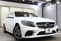 メルセデスベンツ Cクラス C200ｽﾃｰｼｮﾝﾜｺﾞﾝ AVG AMGﾗｲﾝ ﾚｻﾞｰｴｸｽｸﾙｰｼﾌﾞ&ﾚｰﾀﾞｰｾｰﾌﾃｨPKG　BSG搭載 後期 ｷｰﾚｽｺﾞｰ 黒本革 ﾊﾟﾉﾗﾏSR ﾍｯﾄﾞｱｯﾌﾟD HDDﾅﾋﾞTV ｽﾏﾎ連携 ﾌﾞﾙﾒｽﾀｰ ﾊﾞｯｸｶﾒﾗ PTS LEDﾗｲﾄ 自動Rｹﾞｰﾄ ﾊﾝｽﾞﾌﾘｰA AMGｴｱﾛ&18AW ｴｱｻｽ 9AT　2年保証