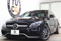 AMG Cクラス C63 ｴｸｽｸﾙｰｼﾌﾞ&ﾚｰﾀﾞｰｾｰﾌﾃｨPKG　1ｵｰﾅｰ ｷｰﾚｽｺﾞｰ 黒/赤本革 ﾍｯﾄﾞｱｯﾌﾟD HDDﾅﾋﾞTV BT音楽 ﾌﾞﾙﾒｽﾀｰ ﾊﾞｯｸｶﾒﾗ PTS LEDﾗｲﾄ 自動ﾄﾗﾝｸ ﾊﾝｽﾞﾌﾘｰA AMG専用装備&ﾁｭｰﾆﾝｸﾞﾀﾞｲﾅﾐｯｸS 7AT　2年保証