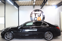 AMG Cクラス C63 ｴｸｽｸﾙｰｼﾌﾞ&ﾚｰﾀﾞｰｾｰﾌﾃｨPKG　1ｵｰﾅｰ ｷｰﾚｽｺﾞｰ 黒/赤本革 ﾍｯﾄﾞｱｯﾌﾟD HDDﾅﾋﾞTV BT音楽 ﾌﾞﾙﾒｽﾀｰ ﾊﾞｯｸｶﾒﾗ PTS LEDﾗｲﾄ 自動ﾄﾗﾝｸ ﾊﾝｽﾞﾌﾘｰA AMG専用装備&ﾁｭｰﾆﾝｸﾞﾀﾞｲﾅﾐｯｸS 7AT　2年保証