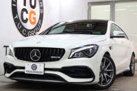 AMG CLAクラス CLA45 4MATIC ｼｭｰﾃｨﾝｸﾞﾌﾞﾚｰｸ ﾚｰﾀﾞｰｾｰﾌﾃｨPKG　後期 ｷｰﾚｽｺﾞｰ 黒本革 ﾊﾟﾉﾗﾏSR HDDﾅﾋﾞTV&ｷｬﾝｾﾗｰ ｽﾏﾎ連携 ﾊﾞｯｸｶﾒﾗ PTS LEDﾗｲﾄ 自動Rｹﾞｰﾄ ﾊﾝｽﾞﾌﾘｰA AMG専用装備&ﾁｭｰﾆﾝｸﾞ ﾊﾟﾅﾒﾘｶｰﾅｸﾞﾘﾙ 7AT　2年保証