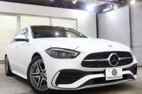 メルセデスベンツ Cクラス C220d ｽﾃｰｼｮﾝﾜｺﾞﾝ AVG AMGﾗｲﾝ ﾚｻﾞｰｴｸｽｸﾙｰｼﾌﾞ&ﾚｰﾀﾞｰｾｰﾌﾃｨPKG　ISG搭載 1ｵｰﾅｰ ｷｰﾚｽｺﾞｰ 黒本革 ﾊﾟﾉﾗﾏSR ﾍｯﾄﾞｱｯﾌﾟD MBUXﾅﾋﾞTV&ARﾅﾋﾞ ｽﾏﾎ連携 360ｶﾒﾗ PTS LEDﾗｲﾄ 自動Rｹﾞｰﾄ AMGｴｱﾛ&18AW 9AT　新車保証継承可