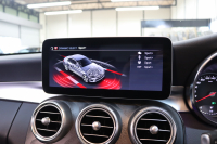 メルセデスベンツ Cクラス C200 AVG AMGﾗｲﾝ ﾚｰﾀﾞｰｾｰﾌﾃｨPKG　BSG搭載 後期 ｷｰﾚｽｺﾞｰ 黒革 HDDﾅﾋﾞTV ｽﾏﾎ連携 ﾊﾞｯｸｶﾒﾗ PTS LEDﾗｲﾄ AMGｴｱﾛ&18AW ﾀﾞｲﾅﾐｯｸS ｴｱｻｽ 9AT 希少色ｾﾚﾅｲﾄｸﾞﾚｰ　2年保証