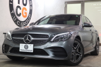 メルセデスベンツ Cクラス C200 AVG AMGﾗｲﾝ ﾚｰﾀﾞｰｾｰﾌﾃｨPKG　BSG搭載 後期 ｷｰﾚｽｺﾞｰ 黒革 HDDﾅﾋﾞTV ｽﾏﾎ連携 ﾊﾞｯｸｶﾒﾗ PTS LEDﾗｲﾄ AMGｴｱﾛ&18AW ﾀﾞｲﾅﾐｯｸS ｴｱｻｽ 9AT　2年保証