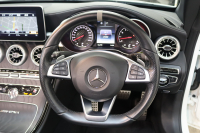 AMG Cクラス C43 4MATIC ｶﾌﾞﾘｵﾚ ﾚｰﾀﾞｰｾｰﾌﾃｨPKG　ｷｰﾚｽｺﾞｰ 黒本革 ｴｱｽｶｰﾌ HDDﾅﾋﾞTV BT音楽 ﾌﾞﾙﾒｽﾀｰ ﾊﾞｯｸｶﾒﾗ PTS LEDﾗｲﾄ AMG専用装備&ﾁｭｰﾆﾝｸﾞ 黒幌 9AT　2年保証