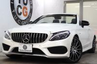 AMG Cクラス C43 4MATIC ｶﾌﾞﾘｵﾚ ﾚｰﾀﾞｰｾｰﾌﾃｨPKG　ｷｰﾚｽｺﾞｰ 黒本革 ｴｱｽｶｰﾌ HDDﾅﾋﾞTV BT音楽 ﾌﾞﾙﾒｽﾀｰ ﾊﾞｯｸｶﾒﾗ PTS LEDﾗｲﾄ AMG専用装備&ﾁｭｰﾆﾝｸﾞ 黒幌 9AT　2年保証