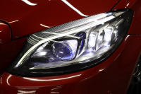 AMG Cクラス C43 4MATIC ｽﾃｰｼｮﾝﾜｺﾞﾝ ﾚｰﾀﾞｰｾｰﾌﾃｨPKG　後期 ｷｰﾚｽｺﾞｰ 黒本革 ﾊﾟﾉﾗﾏSR ﾍｯﾄﾞｱｯﾌﾟD HDDﾅﾋﾞTV ｽﾏﾎ連携 ﾌﾞﾙﾒｽﾀｰ ﾊﾞｯｸｶﾒﾗ PTS LEDﾗｲﾄ 自動Rｹﾞｰﾄ ﾊﾝｽﾞﾌﾘｰA AMG専用装備&ﾁｭｰﾆﾝｸﾞ 9AT　2年保証