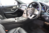 AMG Cクラス C43 4MATIC ｽﾃｰｼｮﾝﾜｺﾞﾝ ﾚｰﾀﾞｰｾｰﾌﾃｨPKG　後期 ｷｰﾚｽｺﾞｰ 黒本革 ﾊﾟﾉﾗﾏSR ﾍｯﾄﾞｱｯﾌﾟD HDDﾅﾋﾞTV ｽﾏﾎ連携 ﾌﾞﾙﾒｽﾀｰ ﾊﾞｯｸｶﾒﾗ PTS LEDﾗｲﾄ 自動Rｹﾞｰﾄ ﾊﾝｽﾞﾌﾘｰA AMG専用装備&ﾁｭｰﾆﾝｸﾞ 9AT　2年保証