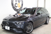 AMG Cクラス C43 4MATIC ｽﾃｰｼｮﾝﾜｺﾞﾝ AMGﾅｲﾄ&ﾚｰﾀﾞｰｾｰﾌﾃｨPKG　BSG搭載 1ｵｰﾅｰ ｷｰﾚｽｺﾞｰ 黒本革 ﾍﾞﾝﾁﾚｰﾀｰ ﾊﾟﾉﾗﾏSR HUD MBUXﾅﾋﾞTV&ARﾅﾋﾞ ｽﾏﾎ連携 ﾌﾞﾙﾒｽﾀｰ 360ｶﾒﾗ PTS LEDﾗｲﾄ 自動Rｹﾞｰﾄ AMG専用装備&ﾁｭｰﾆﾝｸﾞ ﾘｱｱｸｽﾙｽﾃｱ 9AT 希少色　2年保証