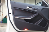 AMG CLAクラス GLA45 4MATIC ﾚｰﾀﾞｰｾｰﾌﾃｨPKG　中期 ｷｰﾚｽｺﾞｰ 黒本革 ﾊﾟﾉﾗﾏSR HDDﾅﾋﾞTV ｽﾏﾎ連携 ﾊﾞｯｸｶﾒﾗ PTS ｷｾﾉﾝﾗｲﾄ 自動Rｹﾞｰﾄ AMG専用装備&ﾁｭｰﾆﾝｸﾞ 7AT　2年保証