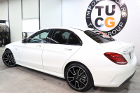 AMG Cクラス C43 4MATIC ｴｸｽｸﾙｰｼﾌﾞ&ﾚｰﾀﾞｰｾｰﾌﾃｨPKG　中期 ｷｰﾚｽｺﾞｰ 黒本革 ﾍｯﾄﾞｱｯﾌﾟD HDDﾅﾋﾞTV&ｷｬﾝｾﾗｰ BT音楽 ﾌﾞﾙﾒｽﾀｰ ﾊﾞｯｸｶﾒﾗ PTS LEDﾗｲﾄ 自動ﾄﾗﾝｸ ﾊﾝｽﾞﾌﾘｰA AMG専用装備&ﾁｭｰﾆﾝｸﾞﾀﾞｲﾅﾐｯｸｾﾚｸﾄ 9AT　2年保証